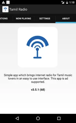 Tamil Radio android App screenshot 0