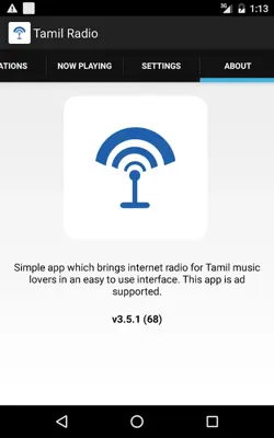 Tamil Radio android App screenshot 4