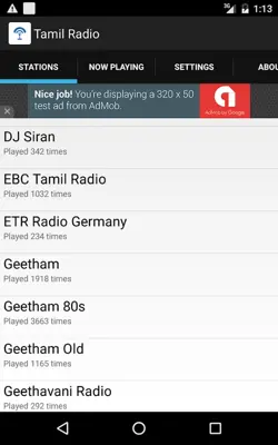 Tamil Radio android App screenshot 7